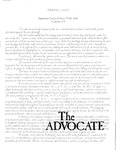 The Advocate, orientation issue, 1974