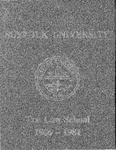 The Advocate, Law School 75th Anniversary Edition, 1906-1981