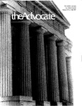 The Advocate, Vol. 19, No. 1, 1987 by Suffolk University Law School