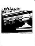 The Advocate, Vol. 20, No. 1, 1990 by Suffolk University Law School