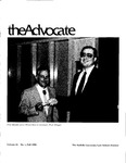 The Advocate, Vol. 21, Nos. 1, 1990 by Suffolk University Law School