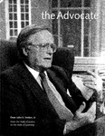 The Advocate, Vol. 25, Spring 1995 by Suffolk University Law School
