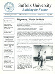 Building the Future newsletter, vol. 2, no. 1, 1991 by Suffolk University