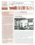 NESADSU Alumni Newsletter, No.3, Fall 2003