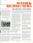 Suffolk University Alumni News Bulletin, Vol. 1, No. 1, February 1972 by Suffolk University