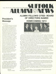 Suffolk University Alumni News Bulletin, Vol. 2, No. 2, October 1972 by Suffolk University