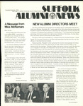 Suffolk University Alumni News Bulletin, Vol. 2, No. 3, November 1972