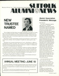 Suffolk University Alumni News Bulletin, Vol. 2, No. 7, May 1973