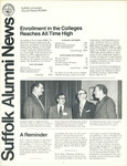 Suffolk University Alumni News Bulletin, Vol. 3, No. 3, January 1973