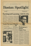Boston Spotlight, vol. 1, no. 1, August 1, 1980 by Suffolk University