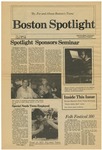 Boston Spotlight, vol. 1, no. 2, August 22, 1980 by Suffolk University
