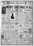 Boston Chronicle December 25, 1943 by The Boston Chronicle
