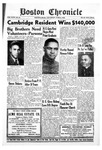 Boston Chronicle June 9, 1956 by The Boston Chronicle
