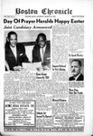 Boston Chronicle March 31, 1956