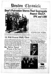 Boston Chronicle March 19, 1960
