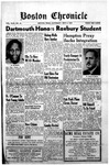 Boston Chronicle May 3, 1958
