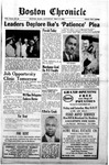 Boston Chronicle May 17, 1958