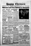 Boston Chronicle February 22, 1958 by The Boston Chronicle