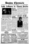 Boston Chronicle January 25, 1958 by The Boston Chronicle