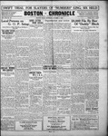 Boston Chronicle October 1, 1932 by The Boston Chronicle