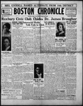 Boston Chronicle March 19, 1932 by The Boston Chronicle