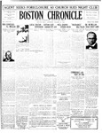 Boston Chronicle January 21, 1933