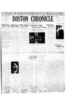 Boston Chronicle March 25, 1933 by The Boston Chronicle
