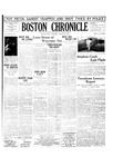 Boston Chronicle August 26, 1933 by The Boston Chronicle