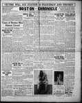 Boston Chronicle September 3, 1932 by The Boston Chronicle