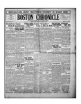 Boston Chronicle April 22, 1933.