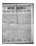 Boston Chronicle August 19, 1933.