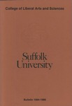 Suffolk University Academic Catalog, College Departments, 1984-1986 by Suffolk University