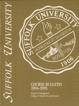 Suffolk University Academic Catalog, College of Arts and Sciences and School of Management, 1994-1995 by Suffolk University