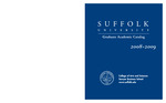 Suffolk University Academic Catalog, College of Arts and Sciences and Sawyer School of Management, 2008-2009