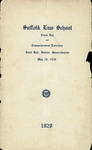 1920 Law School commencement and class day programs by Suffolk University