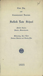 1925 Law School commencement and class day programs by Suffolk University