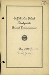1935 Law School commencement and class day programs