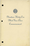 1913 Law school commencement program, mid-year by Suffolk University