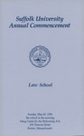1994 Commencement program, Law School by Suffolk University