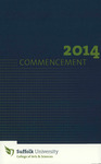 2014 Suffolk University commencement program, College of Arts & Sciences