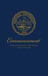 2018 Suffolk University commencement program, Law School