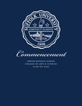 2020 Suffolk University commencement program, College of Arts & Sciences and Sawyer Business School