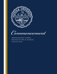 2021 Suffolk University commencement program, College of Arts & Sciences and Sawyer Business School