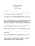 Transcript of commencement speech of Student Speaker Laura Martins delivered at the 2025 Suffolk University Law School commencement ceremony