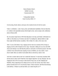 Transcript of commencement speech of Undergraduate Speaker Derek Wayne Goodwin delivered at the 2025 Suffolk University Business School commencement ceremony