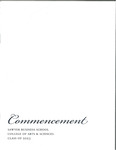 2023 Suffolk University commencement program, CAS and SBS by Suffolk University