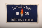 Ford Hall Forum felt banner, undated by Ford Hall Forum