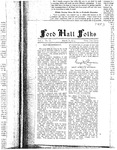 Ford Hall Forum Folks newsletter, vol. 1, no. 12, 03/16/1913