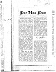 Ford Hall Forum Folks newsletter, vol. 1, no. 14, 03/30/1913