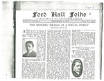 Ford Hall Forum Folks newsletter, vol. 2, no. 8, 12/14/1913
